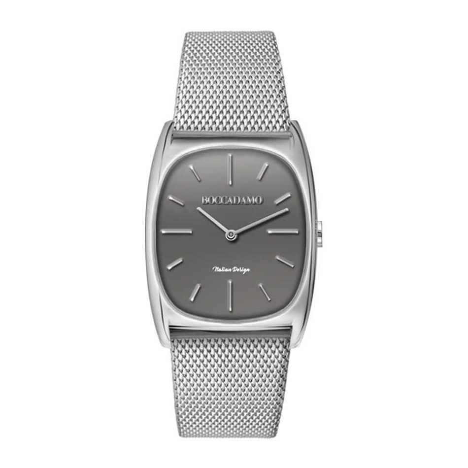 Часы Boccadamo Atelier Silver AT004 BW/S с минеральным стеклом