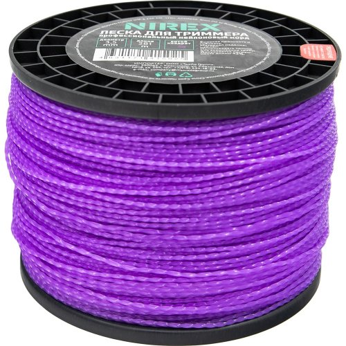 Леска NIREX TWISTED 3,5*281 м (витой квадрат)   NTS35281-85