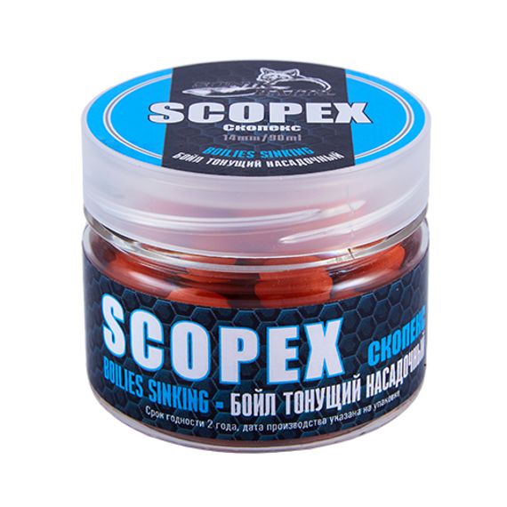 Бойлы насадочные тонущие Sonik Baits 14мм SCOPEX 90мл (Скопекс)