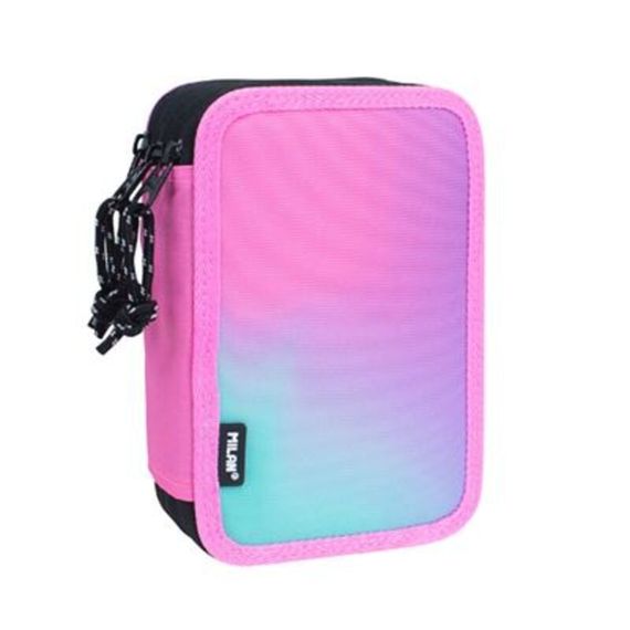 Penal \ Пенал \ Pencil bag 3-DECKER PENCIL CASE CONT.SUNSET PINK