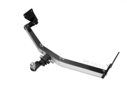 ТСУ /съемный квадрат/ с НЕРЖ накладкой HAVAL H5 2020-2023/ DW Hover H5 2010