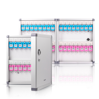 Шкафчик DELI на 32 ключа, 323x269x65 мм, серебристый