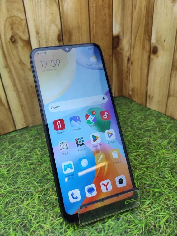 Смартфон Xiaomi Redmi 10C 3\64 ГБ черный (Витринный)