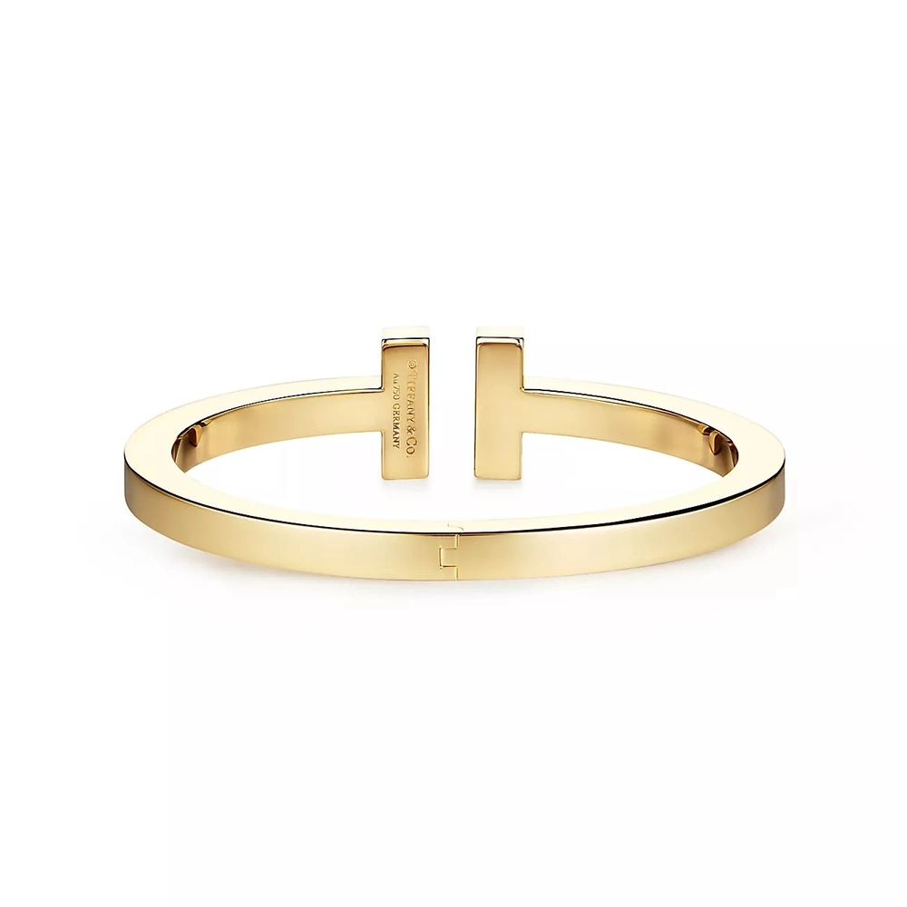 Браслет из золота 18к(750 проба) 💙Tiffany, коллекция T✨Premium exclusive✨В наличии