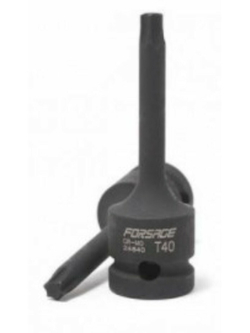 Головка-бита TORX ударная T45 1/2'' Forsage F-24607845