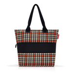 Сумка shopper e1 glencheck red