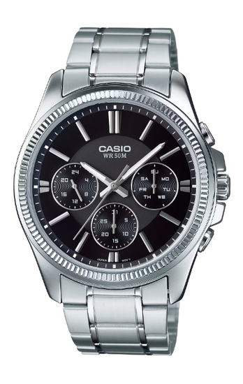 Casio Collection MTP-1375D-1A Мужские японские наручные часы