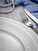 Тарелка мелкая d 26 см h 2,4 см, фарфор, Primavera