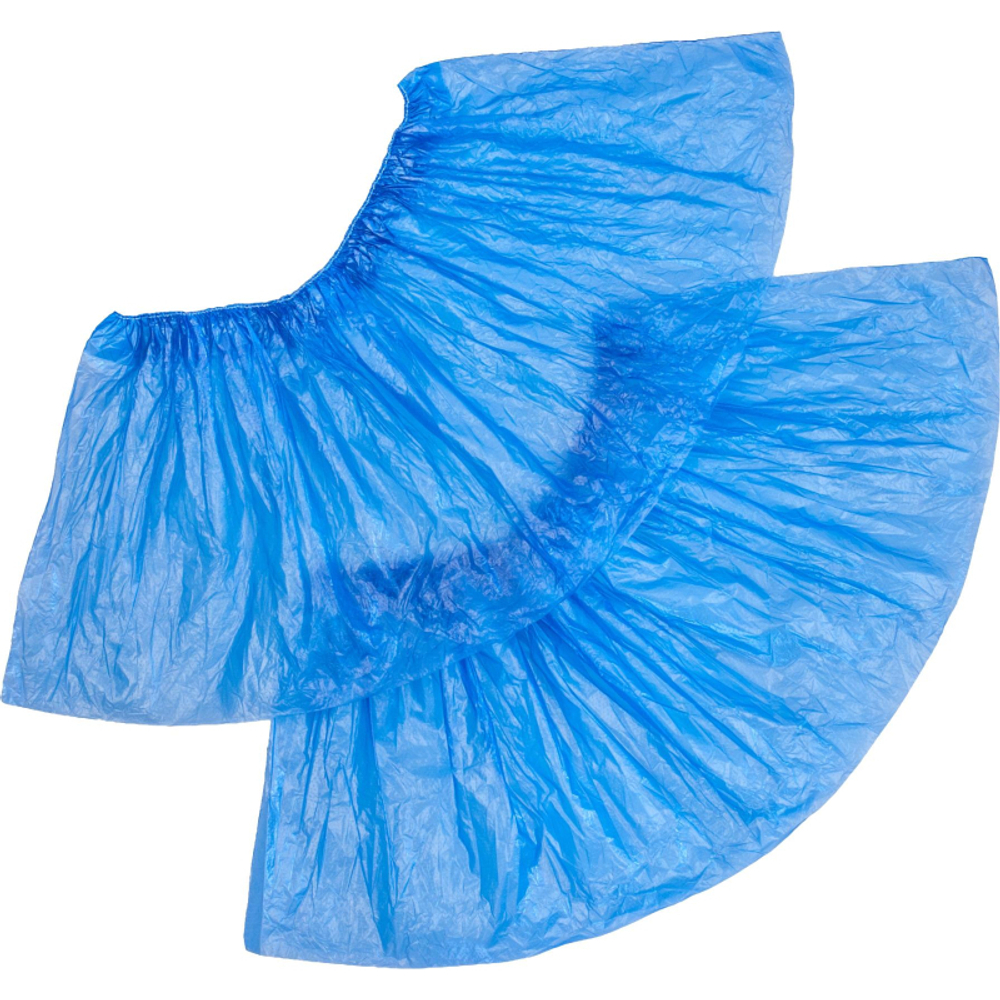 Бахилы 14 мкм (чехлы для обуви) (50шт/80уп) (Цена за 50шт.За пачку) АМАРАНТ