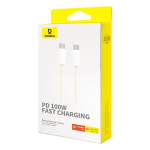 USB-C Кабель Baseus Dynamic 3 Charging+Data 100W 1m - Custard Yellow
