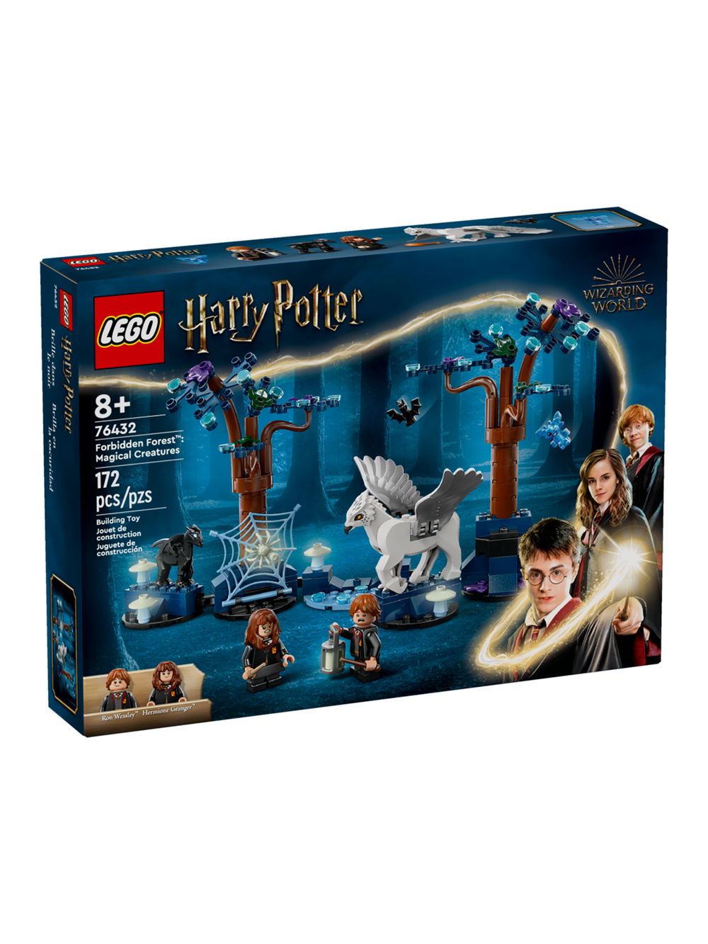 LEGO Harry Potter 76432 Лего Запретный лес, набор по Гарри Поттеру, сцена из Хогвартса с минифигурками, оригинал ЛЕГО