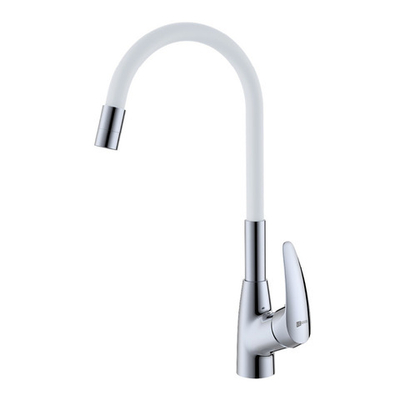 смеситель кухня LEMARK Linara с гибким изливом LM0415C-White
