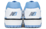 New Balance NB 550 Trend Anti-Slip Low Help Retro Basketball Shoes White and Blue