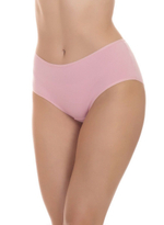 Хлопковые трусики-шорты с низкой линией талии (Размер: S) (Цвет: розовый)