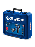 Дрель шуруповерт аккумуляторная + болгарка мини КОМПАКТ #5, BRUSHLESS, 12 В, 45 Н м, 2 АКБ тип Т7, кейс, ЗУБР Профессионал