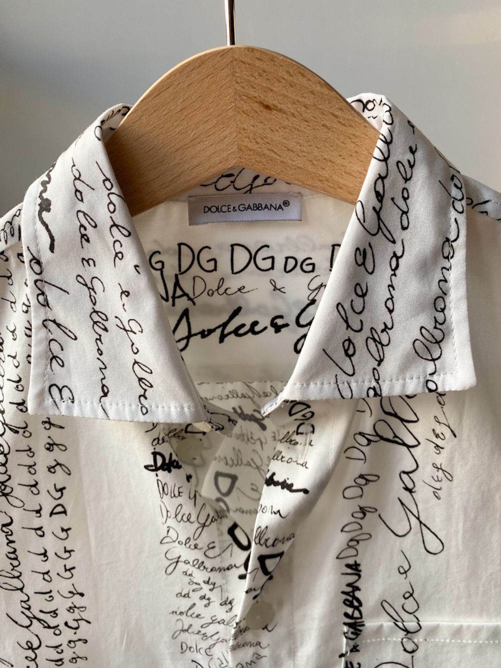 Хлопковая рубашка Dolce&Gabbana, 128