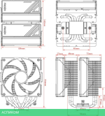 Кулер для процессора ID-Cooling FROZN A620 ARGB