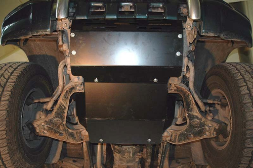 Защита картера Sheriff для Mitsubishi Pajero II 1991-1999 арт.14.0552