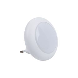 DTL-303-Круг-White-3Led-0.5W Светильник-ночник. Блистерная упаковка.