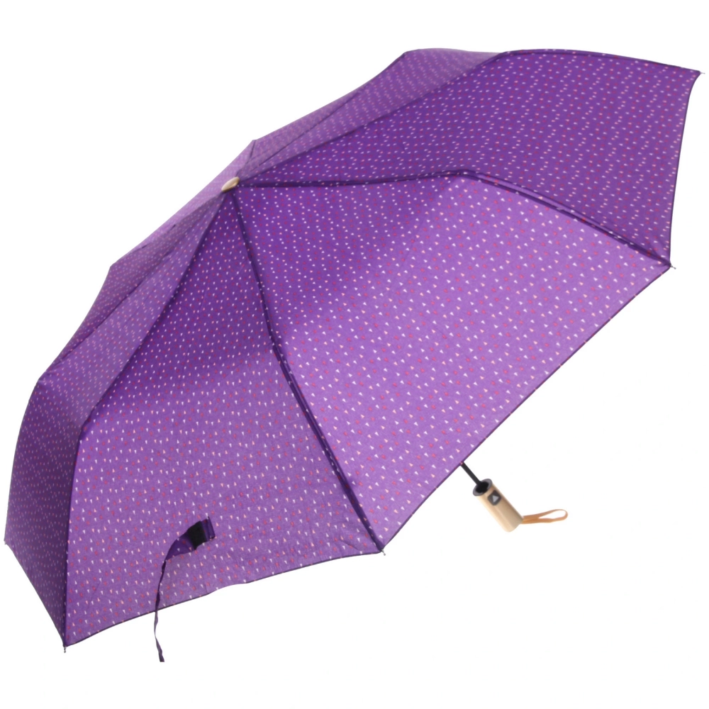 Зонт женский полуавтомат «Флора», цвет микс, 8 спиц, d-100см, длина в слож. виде 30см