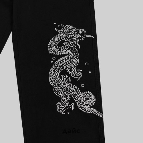 Брюки мужские Ripndip Ryu Wide Leg Pants артикул:RND10208 - купить в магазине Дайс