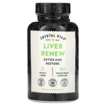 Crystal Star, Liver Renew, 60 вегетарианских капсул