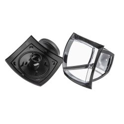 Садово-парковый светильник ЭРА «Дели 2» НБУ 07-60-002 черный 4-гранный настенный IP44 Е27 max 60Вт