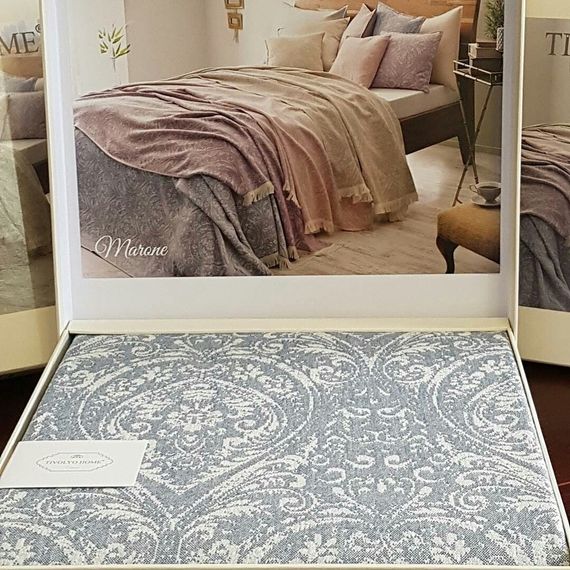 Покрывало пике  MARONE (в коробке) TIVOLYO HOME Турция