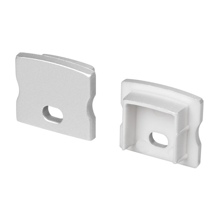 Заглушка LINE-1715 SILVER с отверстием Arlight 054382