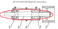 ДС-158 20.05.186 Вал