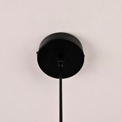 Люстра Rh Utilitaire Disk Triple Pendant Black By Imperiumloft