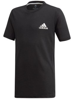Футболка для мальчика теннисная Adidas B Escouade Tee - черный