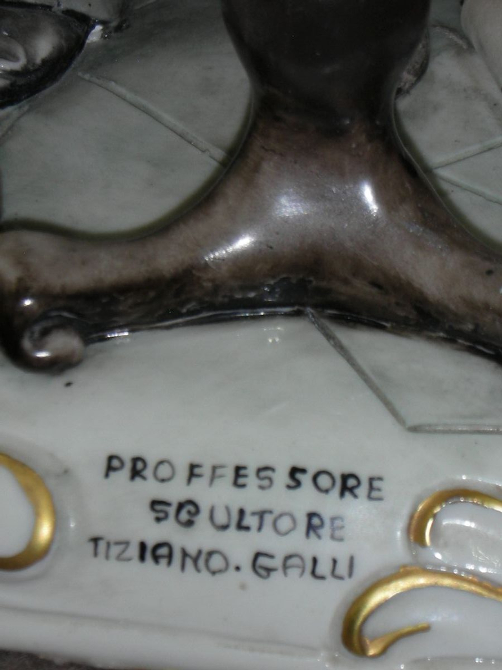 Статуэтка. Фарфор. Профессор. Capodimonte. Италия