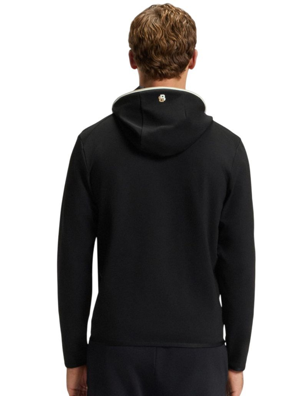 Мужская теннисная кофта BOSS Sicon TOC Zip-Up - black