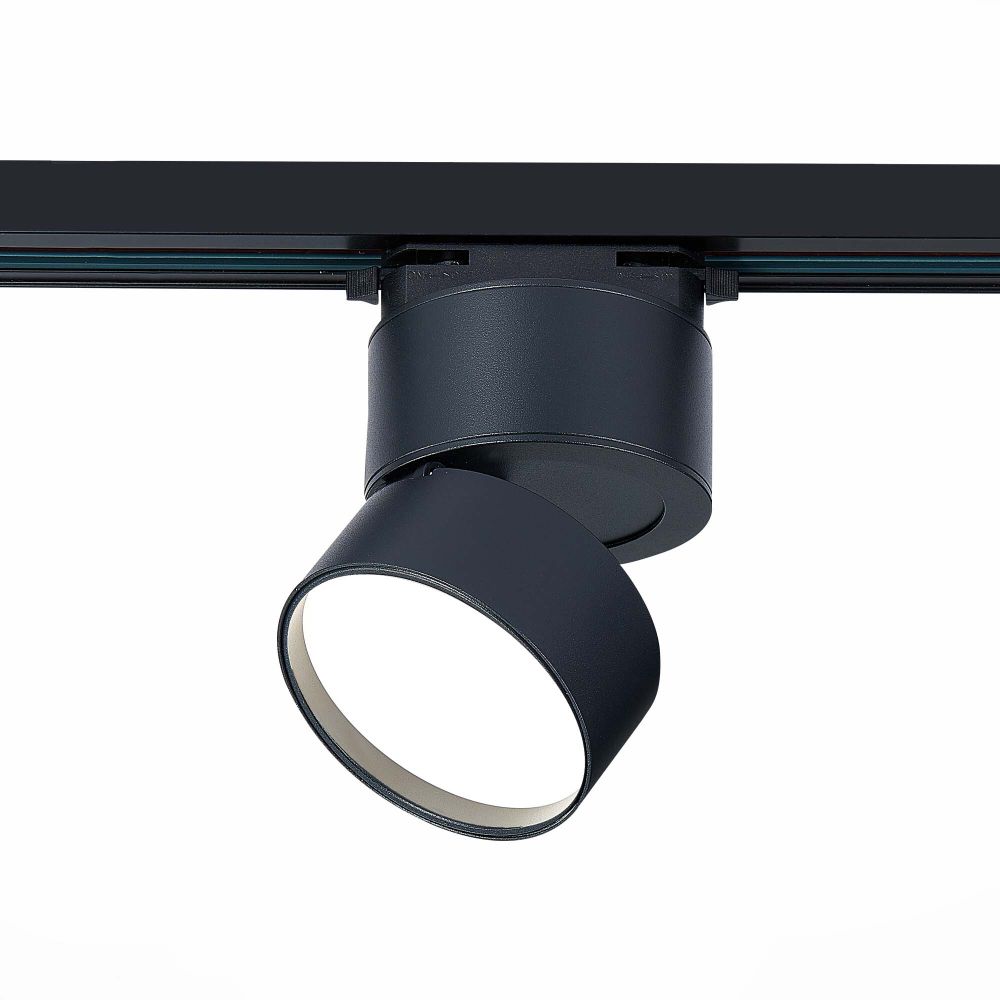 ST651.446.09 Св-к трек. Черный LED 1*9W 4000K 720Lm Ra&amp;gt;90 120° IP20 D85xH122 170-240VV Однофазная трековая система