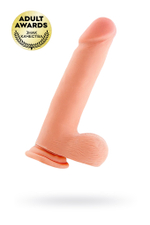 Реалистичный фаллоимитатор RealStick Elite Porter, TPR, телесный, 23,5 см