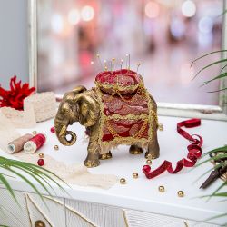 Игольница Слон Бронза Каледония