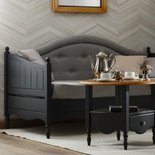 Кровать тахта Айно №9 с мягкой спинкой