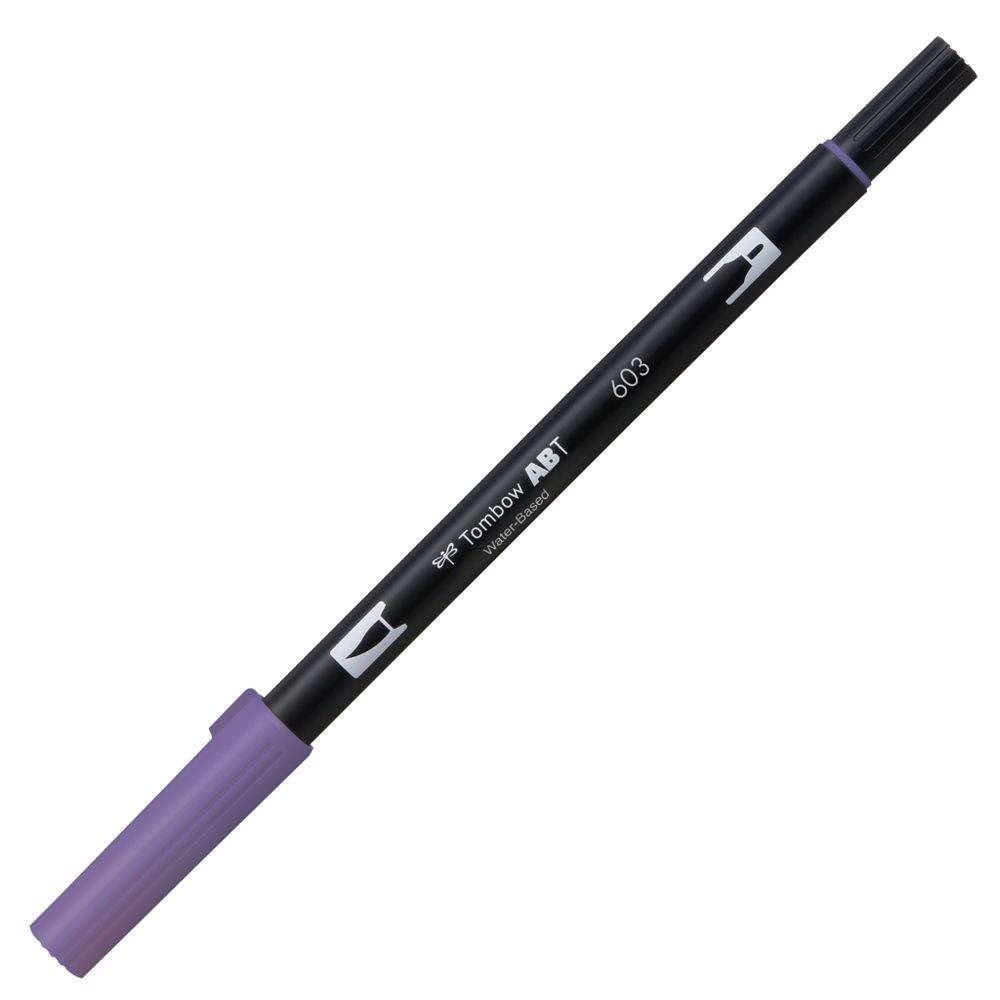 Tombow AB-T Dual Brush-Pen: 603 Periwinkle