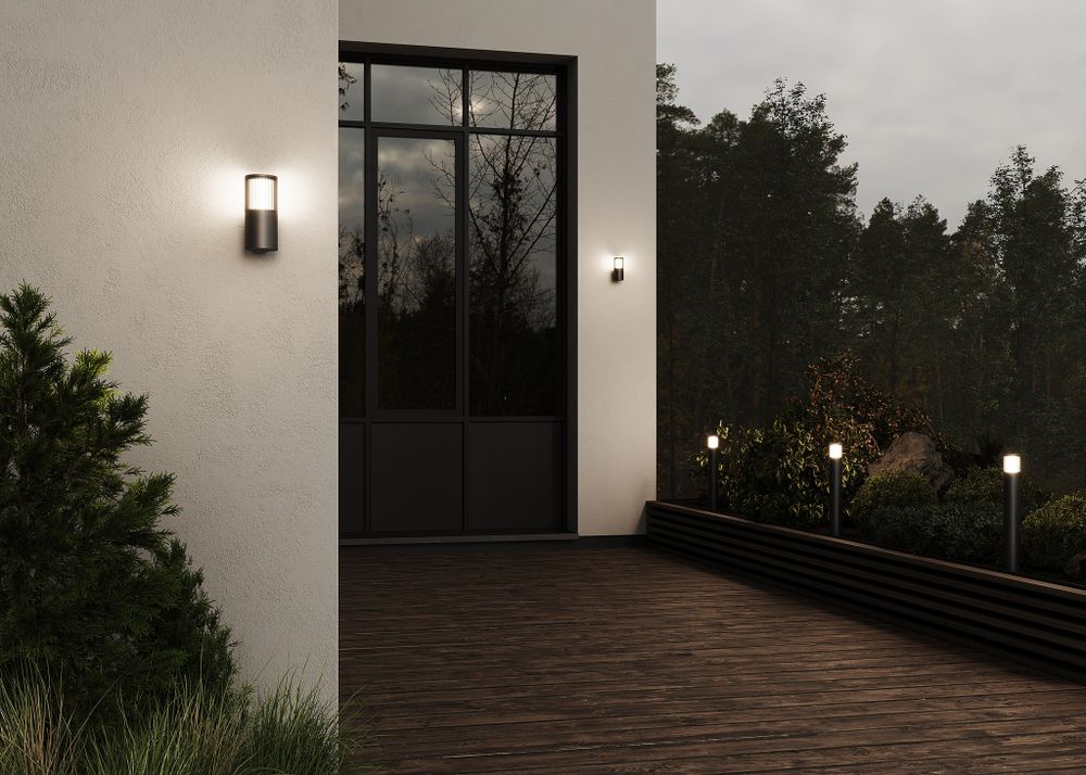 Уличный настенный светильник Maytoni   O492WL-01GF