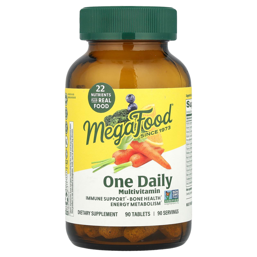 MegaFood, One Daily Multivitamin, мультивитаминный комплекс, 90 таблеток