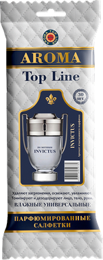 Салфетки влажные универсальные парфюмированные №47 Paco Rabanne INVICTUS