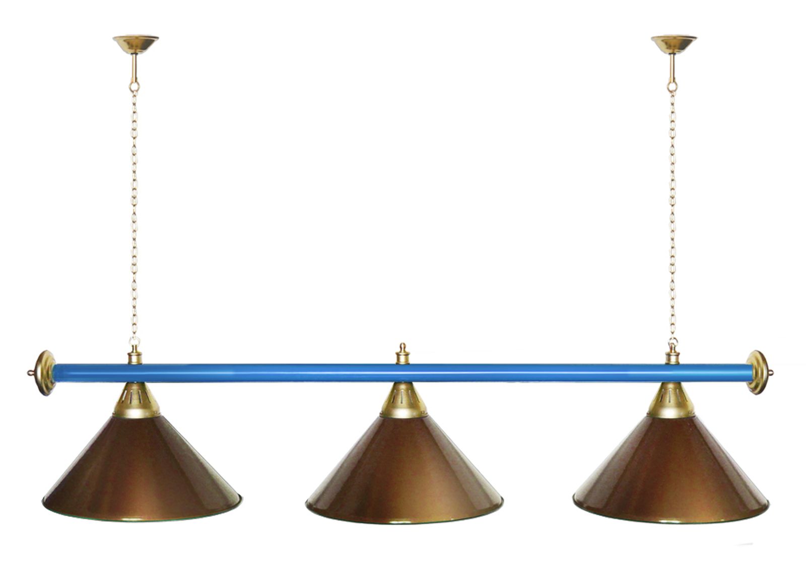 Лампа STARTBILLIARDS 3 пл. (плафоны золотые,штанга золотая,фурнитура золото) фото №79