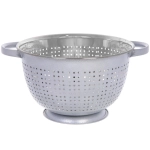 Дуршлаг из нержавеющей стали 4л 24см с круглыми ручками