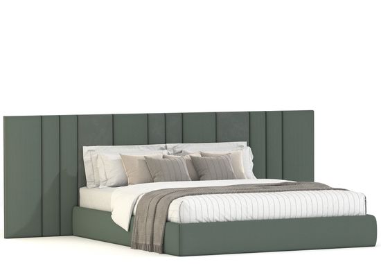 Кровать Ломбардия с широким изголовьем