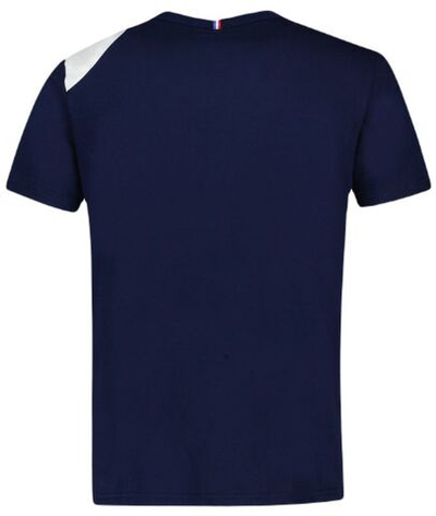 Мужская теннисная футболка Le Coq SAISON 1 Tee Short Sleeve N°1 SS23 - bleu nuit