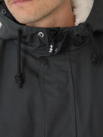 Парка с жилетом Город Горький серая