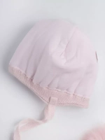 Шапка для девочки зимняя вязаная и шарф