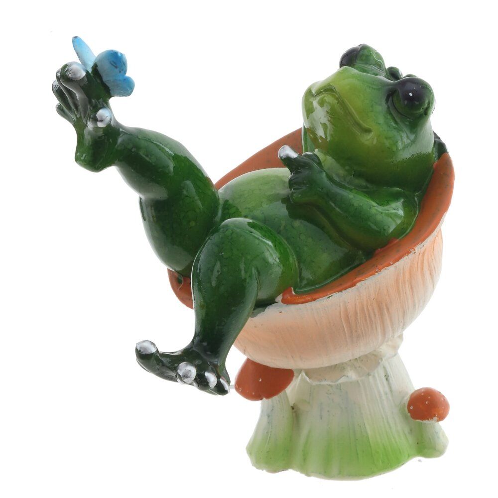 GAEM Фигурка декоративная "Лягушка", L9 W6 H11,5 см