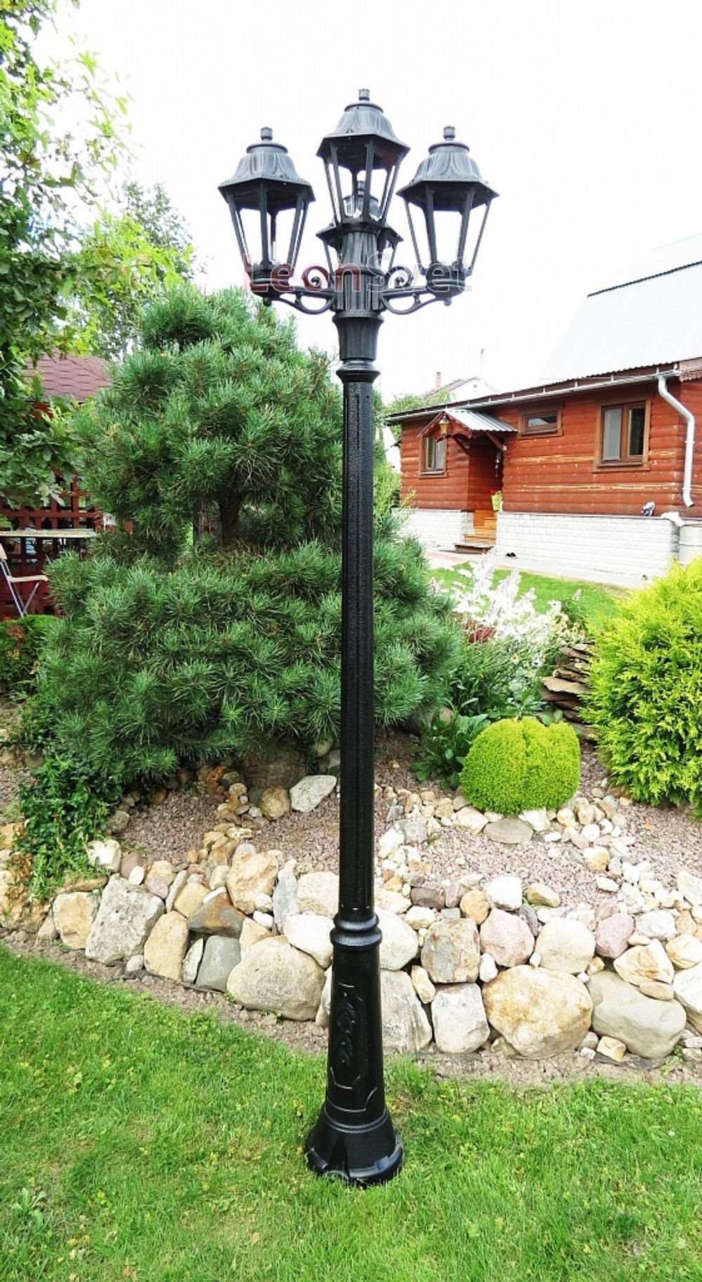 Садово-парковый фонарь FUMAGALLI RICU BISSO/ANNA 3+1 E22.157.S31.AXF1R